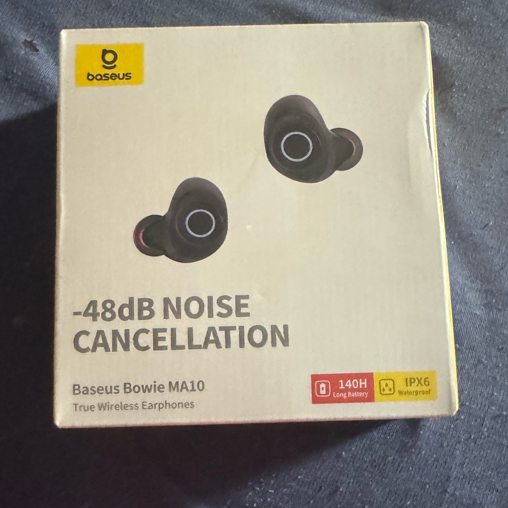 brand new noise-canceling headphones